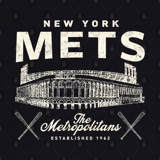 Vintage New York Mets by Buck Tee by Buck Tee